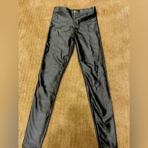 Ardene small faux leather leggings